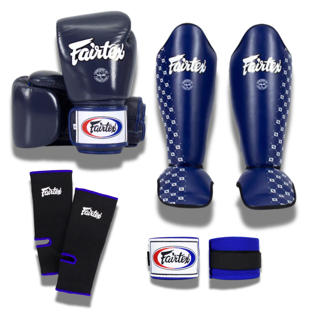 Fairtex Sparring Set SP5 BGV1 FULL SET Blue
