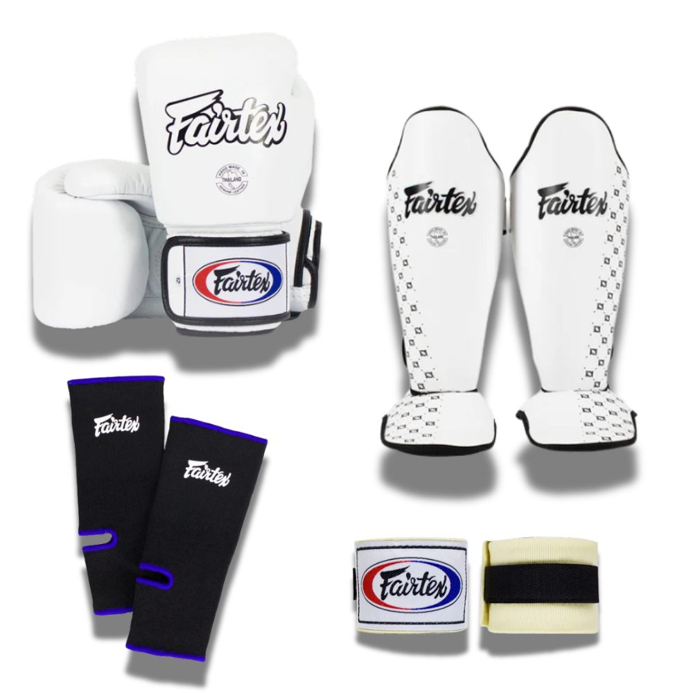 Fairtex Sparring Set SP5 BGV1 FULL SET White