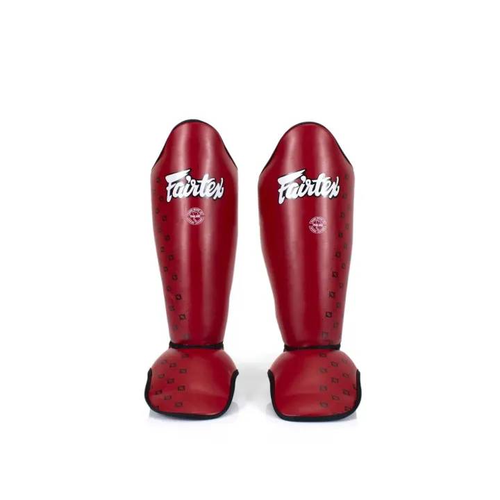 FAIRTEX SP5 Shin Guards Red - KICKPUNCHELBOW