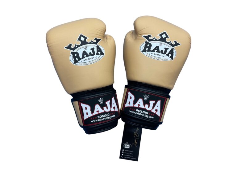 Raja Gloves - Authentic Leather Cream - KICKPUNCHELBOW