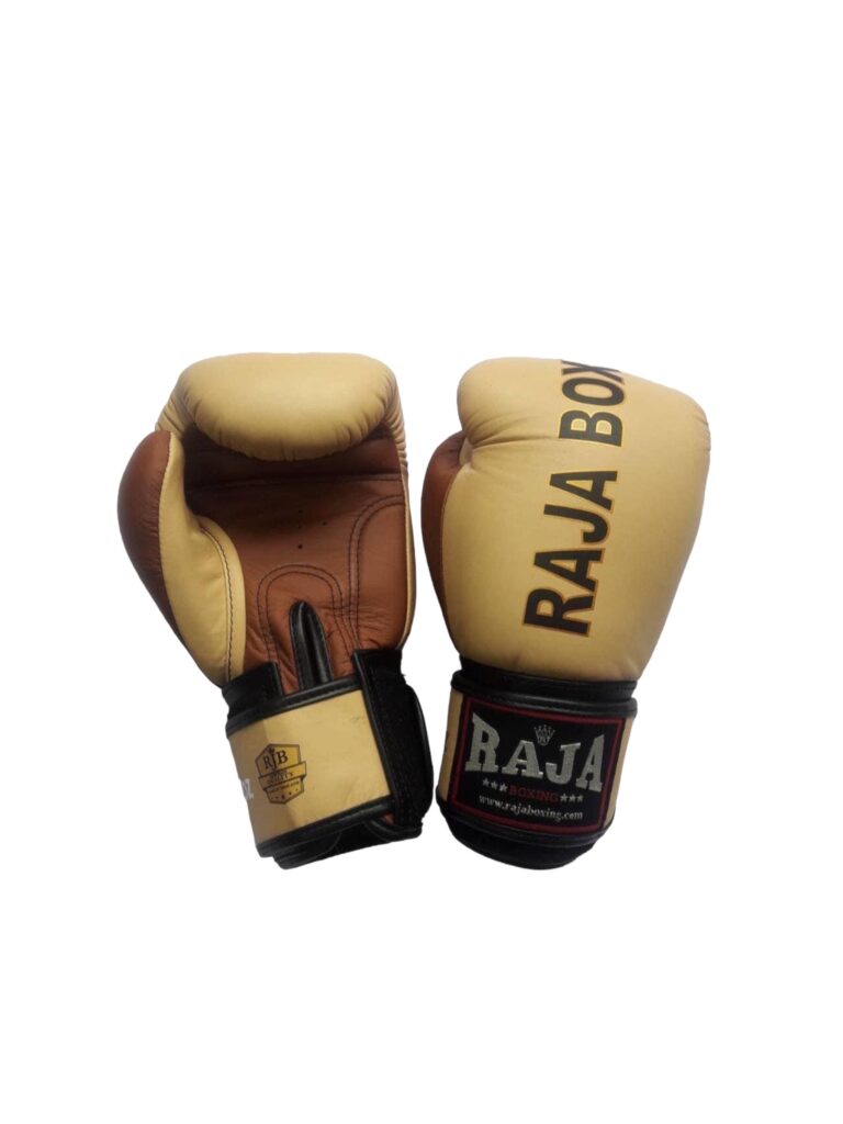 Raja Gloves - Dual colour Leather Series - KICKPUNCHELBOW
