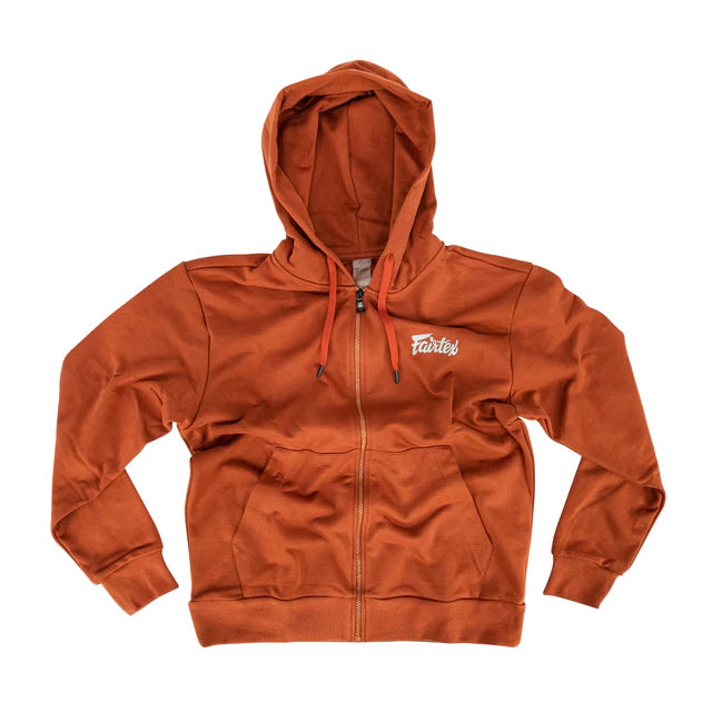 Fairtex Zipper Hoodie - FHS22 Orange