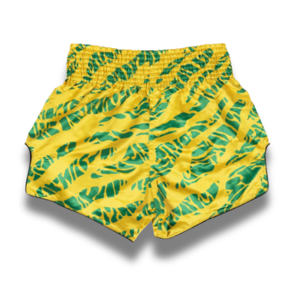 Fairtex Athletic Muay Thai Shorts - BS1959-Yellow/Green