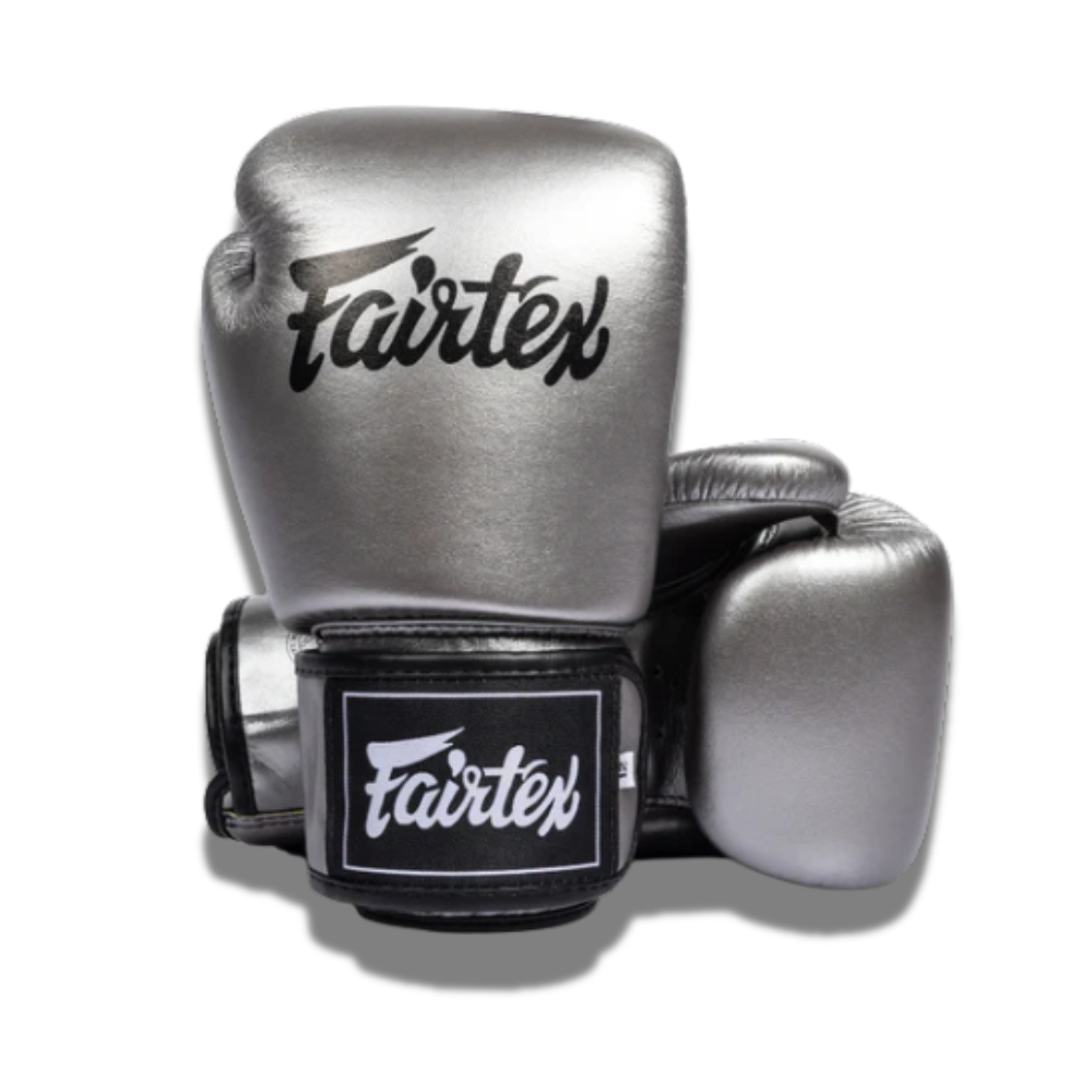 Fairtex Gloves - PLUS Boxing Gloves - Gun Metallic