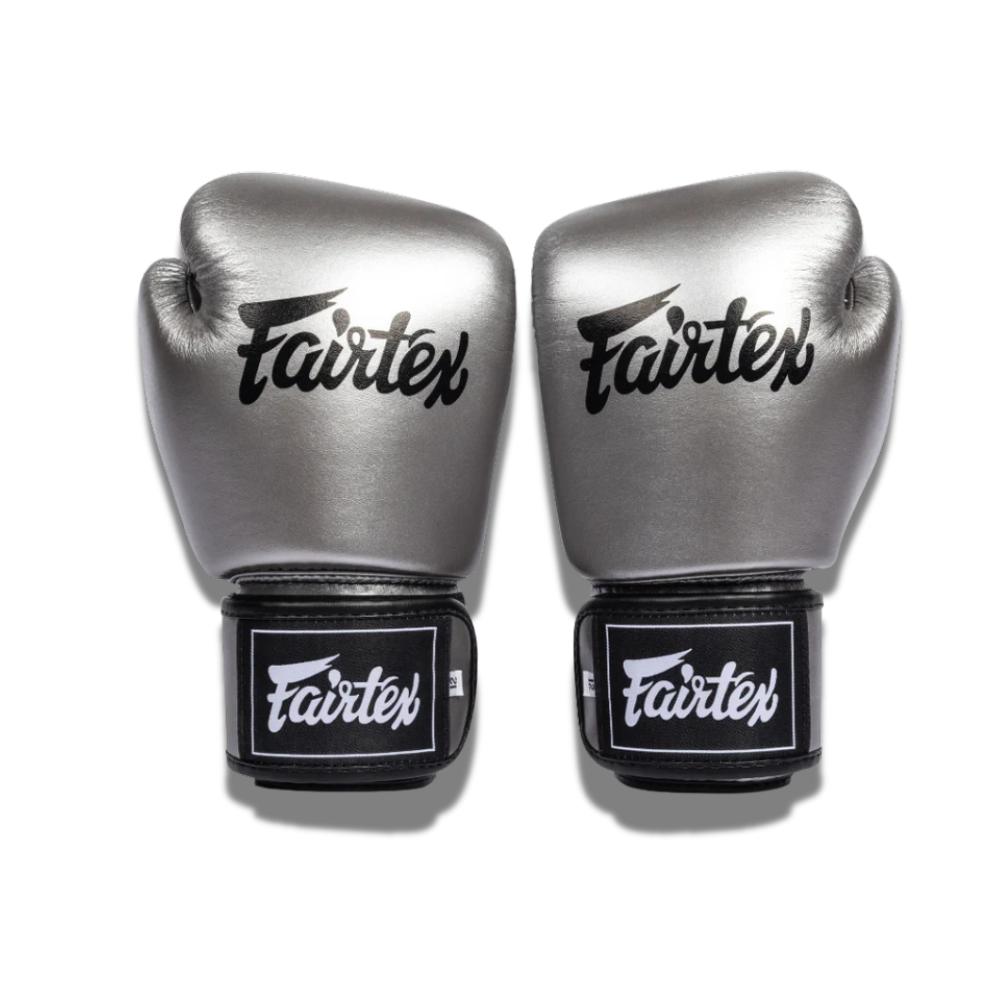 Fairtex Gloves - PLUS Boxing Gloves - Gun Metallic