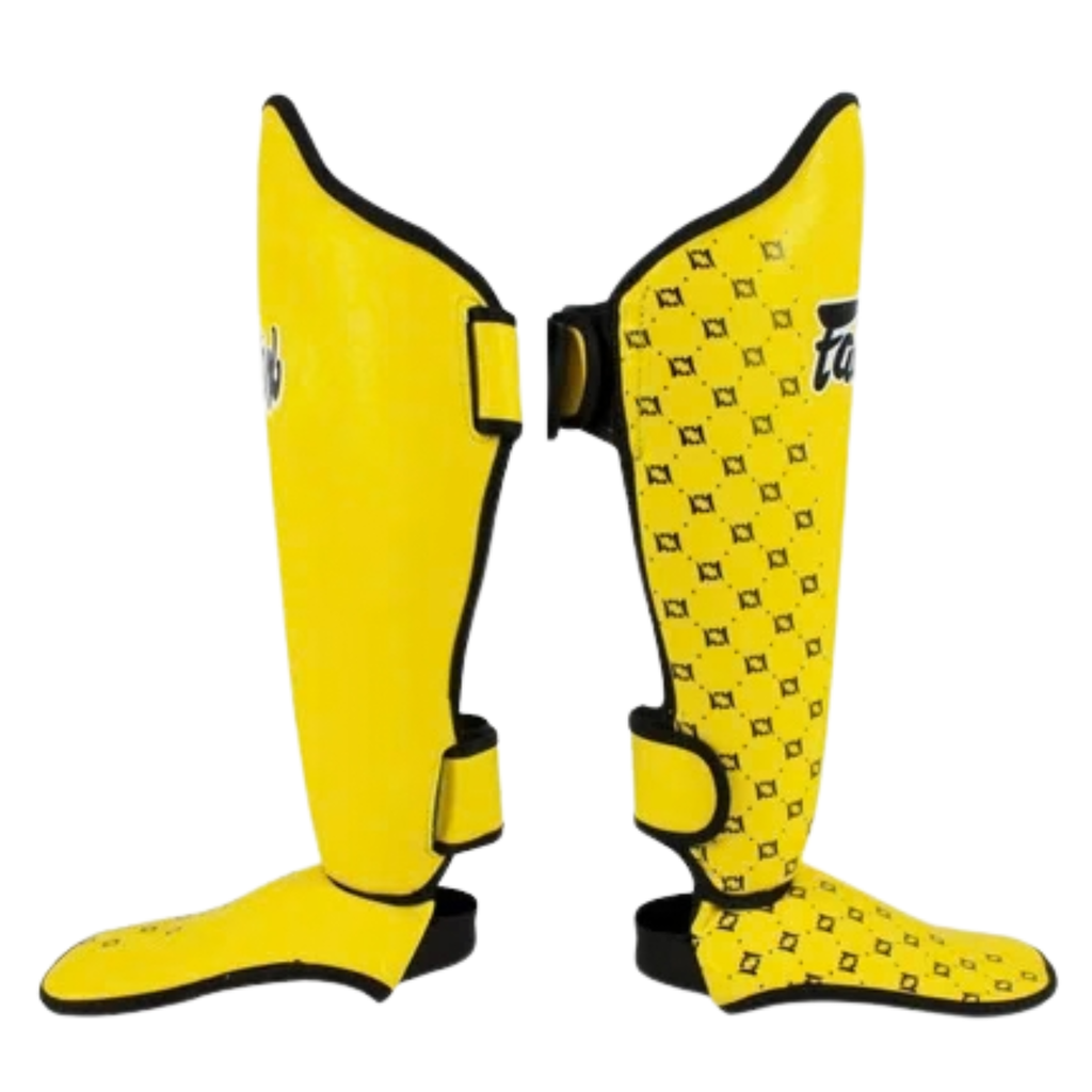 Fairtex - Sparring Set BGV1 Gloves/SP5 Shin Guards - Yellow
