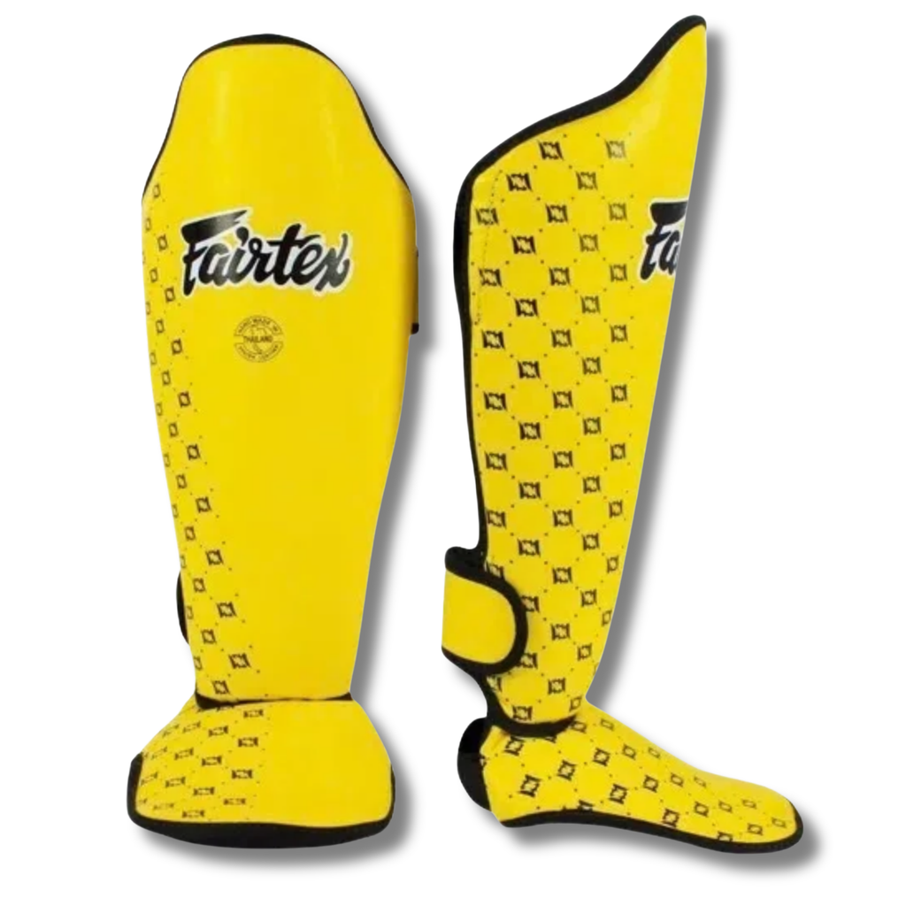 Fairtex - Sparring Set BGV1 Gloves/SP5 Shin Guards - Yellow