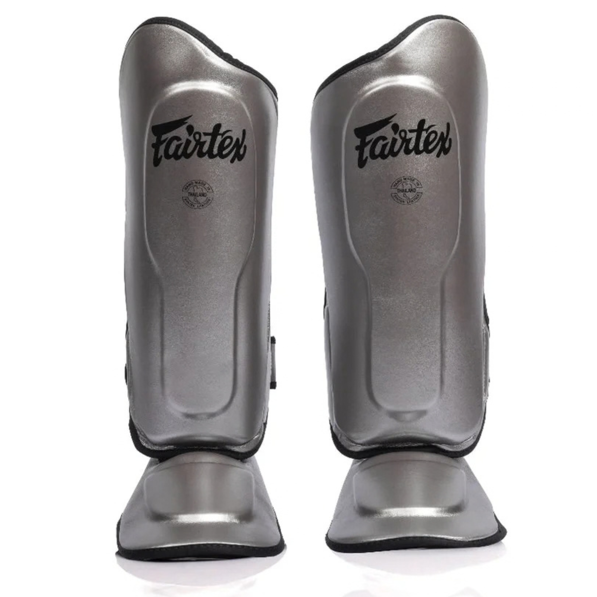 Fairtex - Shin Guards - SP9 Ultra Ergo - Liquid Steel
