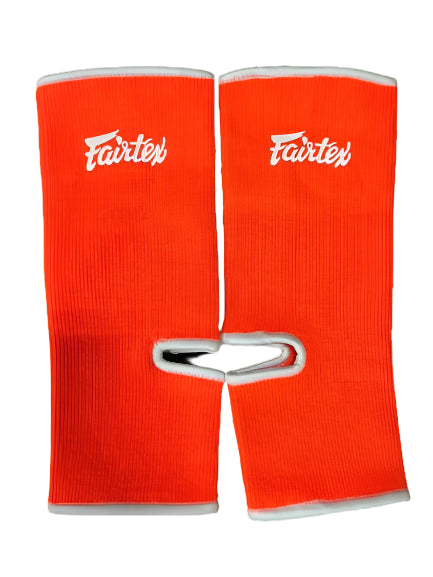 Fairtex Ankle Guards Orange - KICKPUNCHELBOW