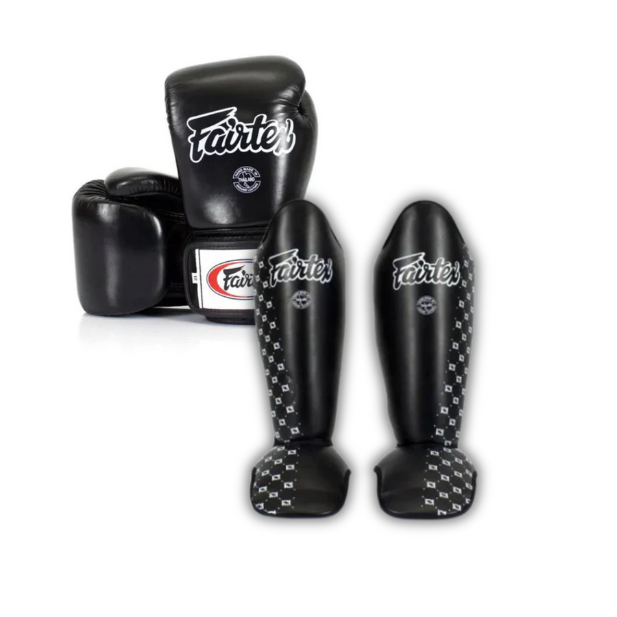 Fairtex Sparring Set BGV3 SP5 Black - KICKPUNCHELBOW