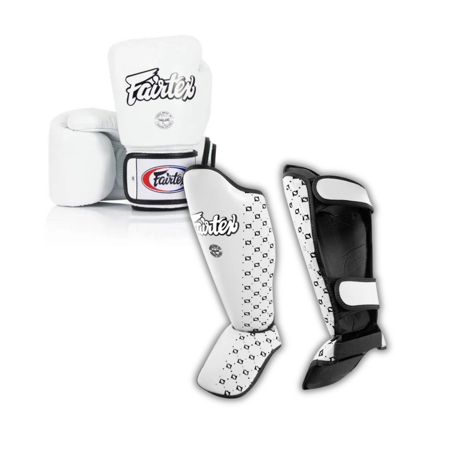 Fairtex Sparring Set BGV3 SP5 White - KICKPUNCHELBOW