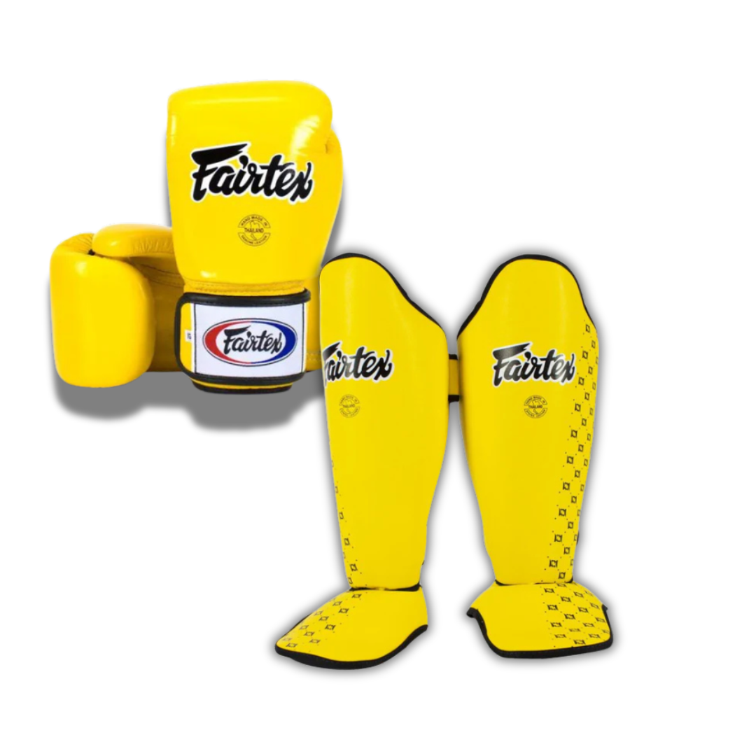 Fairtex Sparring Set BGV3 SP5 Yellow - KICKPUNCHELBOW