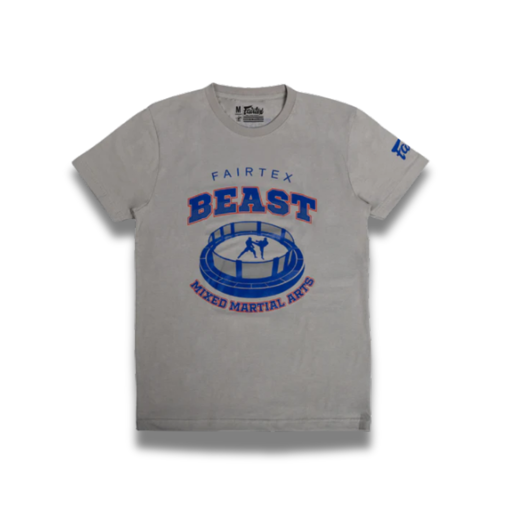 Fairtex x BEAST Official Movie Tee - Fight Arena - Gray