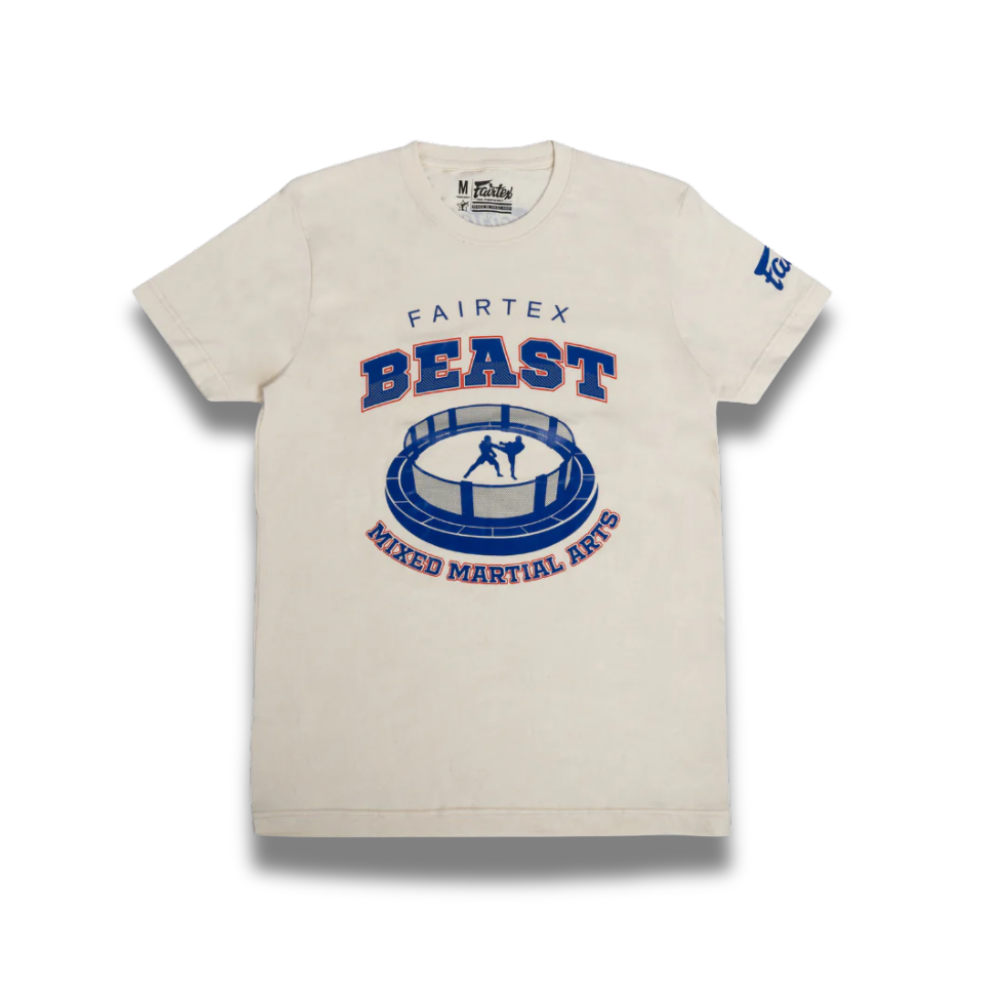 Fairtex x BEAST Official Movie Tee - Fight Arena - White