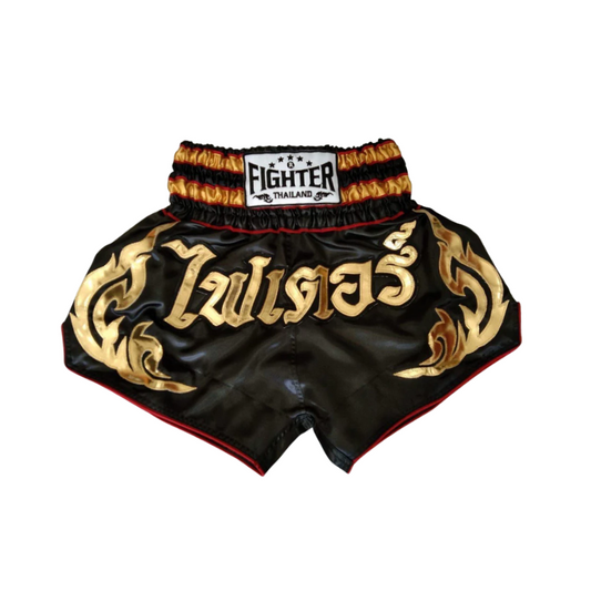 Fighter Thailand Muay Thai Shorts - Black