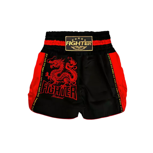 Fighter Thailand Muay Thai Shorts - Dragon Red
