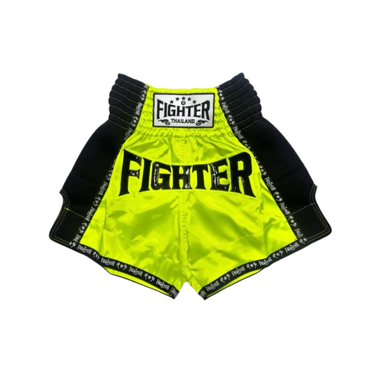 Fighter Thailand Muay Thai Shorts - Competition Neon/Black