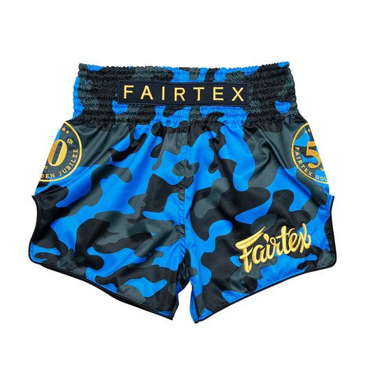Fairtex Muay Thai Shorts - Golden Jubilee Solid - KICKPUNCHELBOW