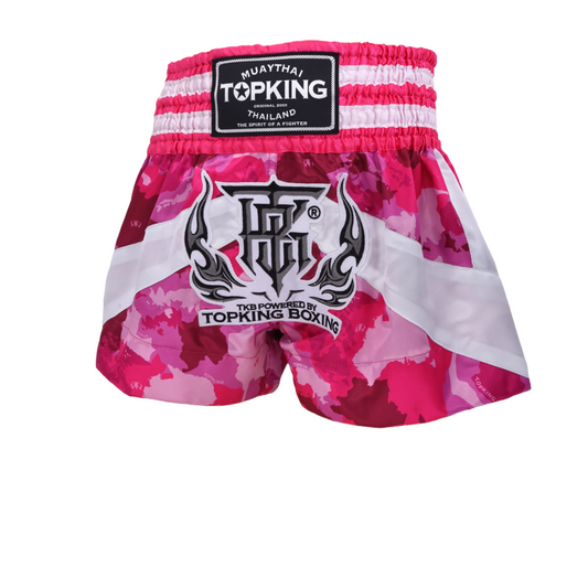 Top King Shorts Innovation Camo Pink - KICKPUNCHELBOW