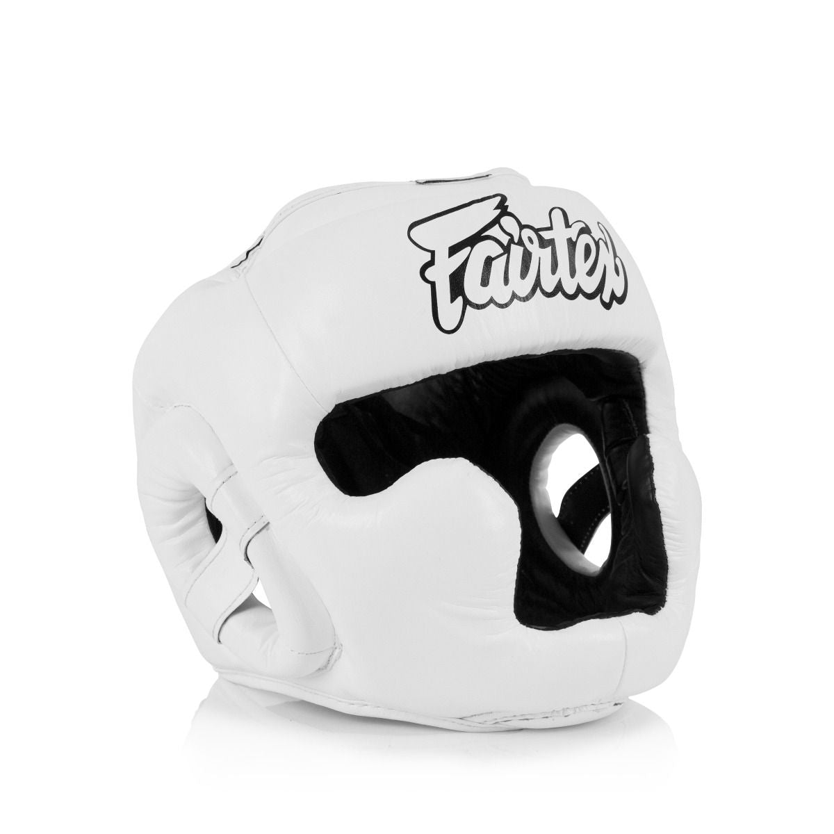 Fairtex Kids Muay Thai Headguard - White - KICKPUNCHELBOW