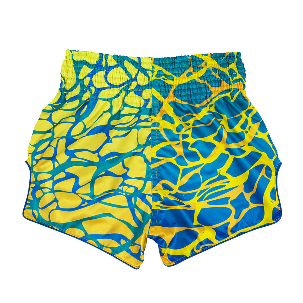 Fairtex Muay Thai Shorts - BS1927 MAGMA 'GREEN' - KICKPUNCHELBOW