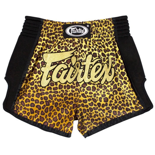 Fairtex Muay Thai Shorts - BS1709 Leopard - KICKPUNCHELBOW