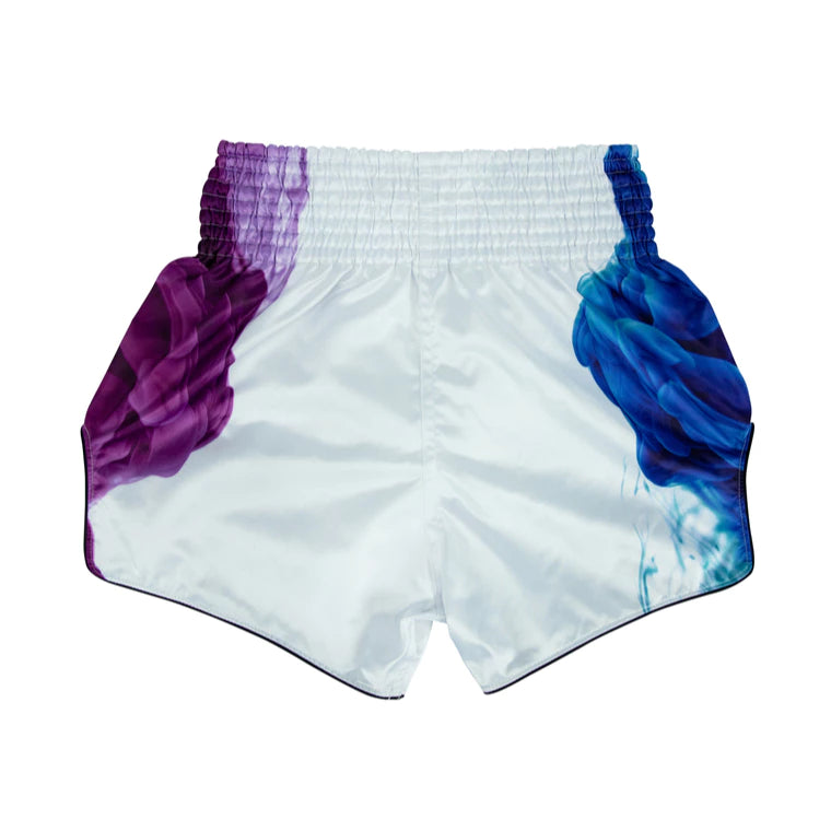Fairtex Muay Thai Shorts - BS1950 Tech House White - KICKPUNCHELBOW