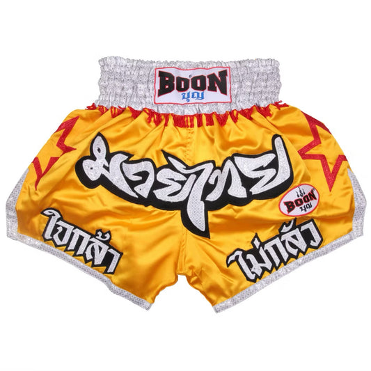 Boon Muay Thai Shorts MT21 - RED STARS