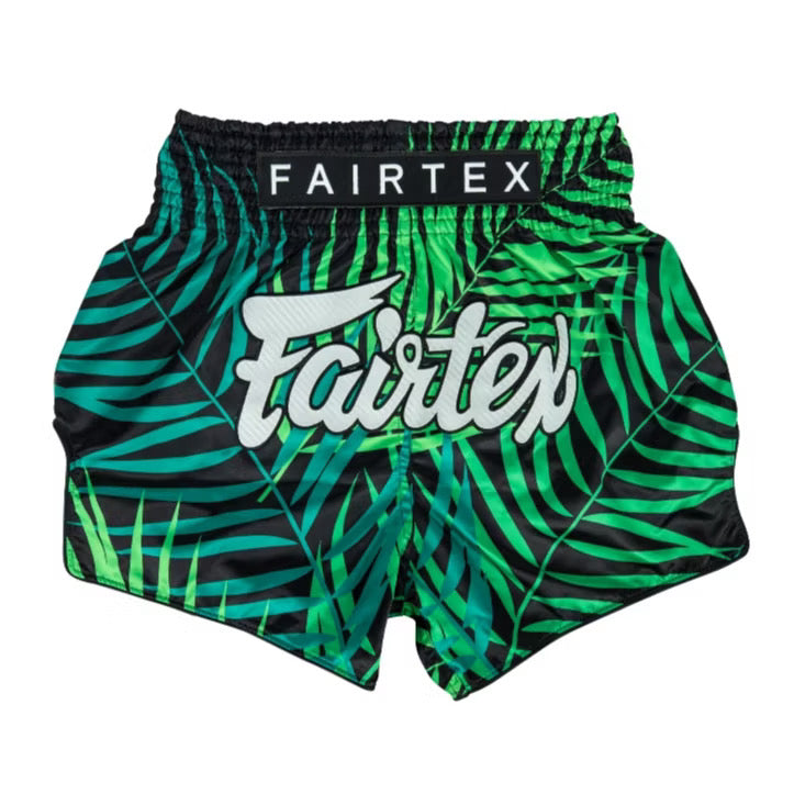 Flash Sale Fairtex - Muay Thai Shorts - BS1945 Tropical - Green