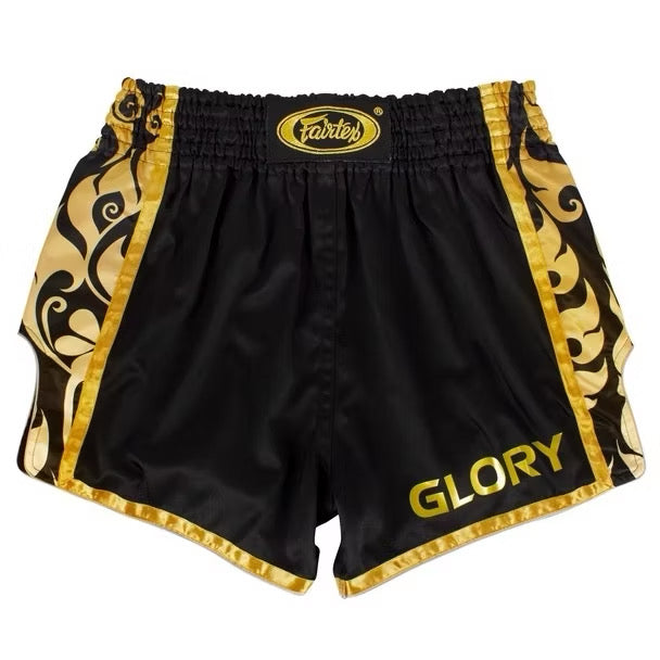 Fairtex Muay Thai Shorts - BSG1 Black / Gold