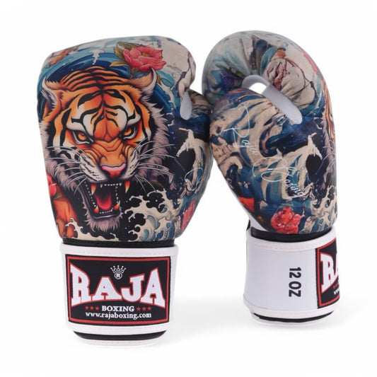 Raja Fancy Gloves - Ocean Tiger Authentic Leather