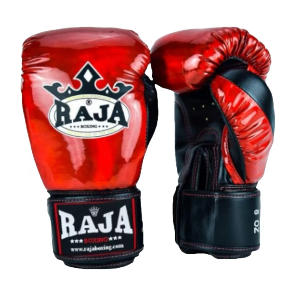 Raja Boxing Gloves  Model PU Leather - Red