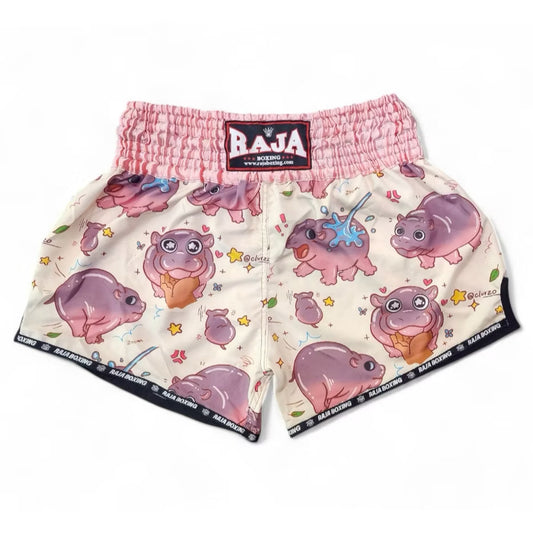Raja Muay Thai  Fancy Shorts - Moodeng V2