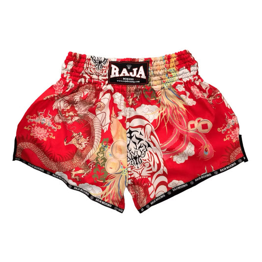 Raja Muay Thai  Fancy Shorts - Dragon&Tiger