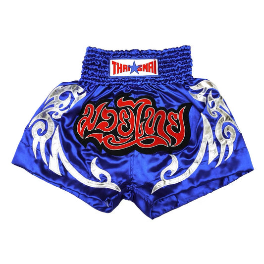 Thaismai Satin shorts - Blue