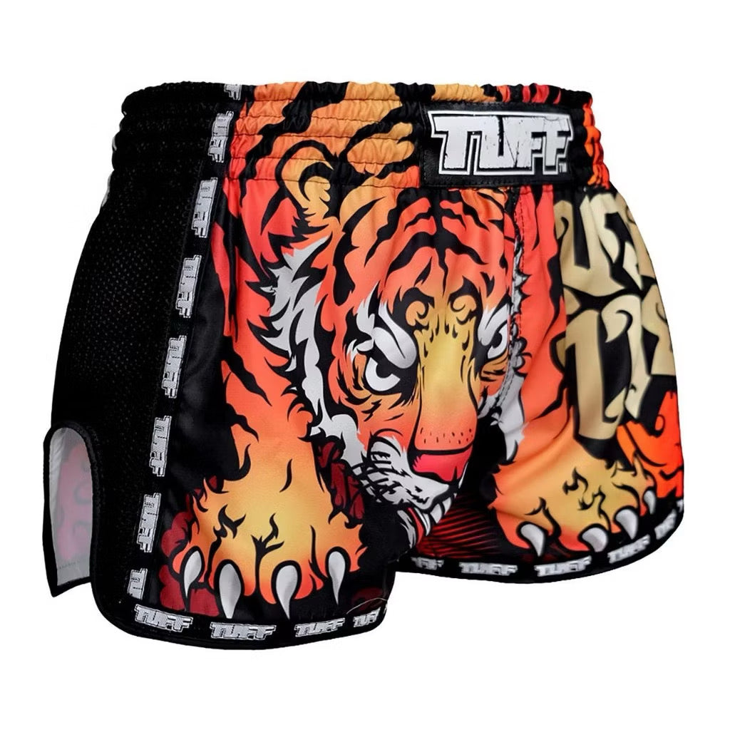 Tuff Muay Thai Shorts - MRS303 Black