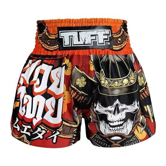 Tuff Muay Thai Shorts - MS658 Red