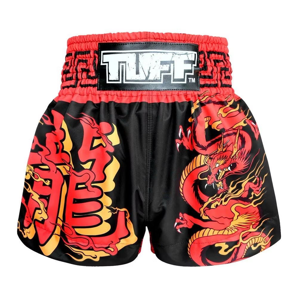Tuff Muay Thai Shorts - MS622 Black