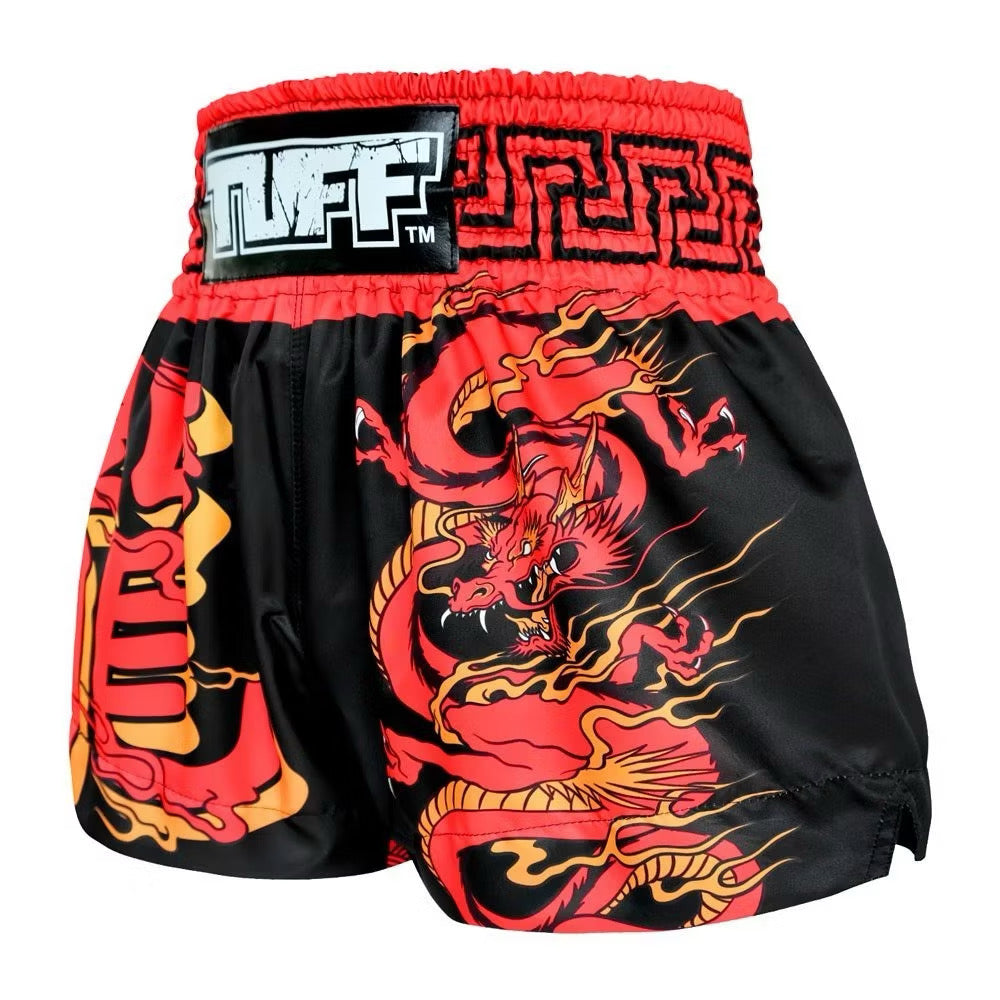Tuff Muay Thai Shorts - MS622 Black