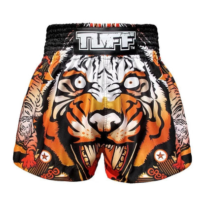 Tuff Muay Thai Shorts - MS 613 Orange