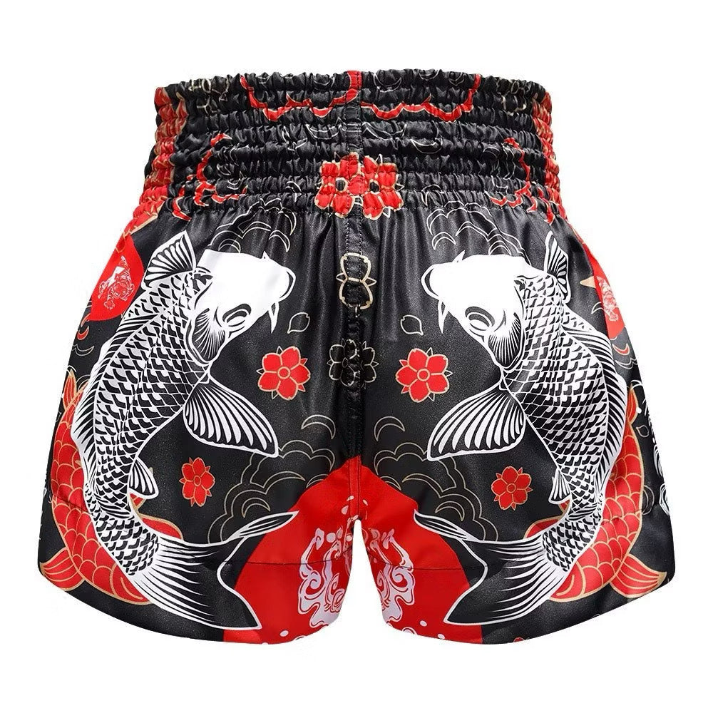 Tuff Muay Thai Shorts - MS 638 Black