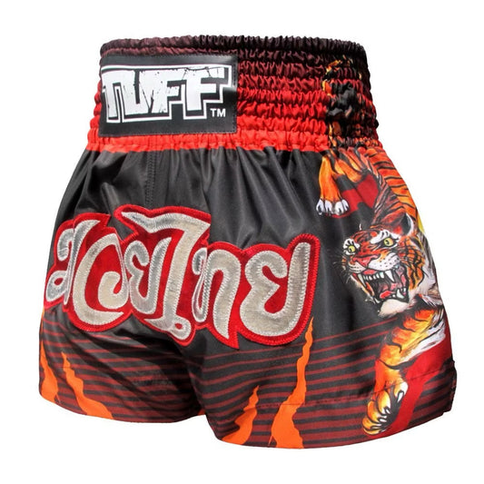 Tuff Muay Thai Shorts - MS 614 Black