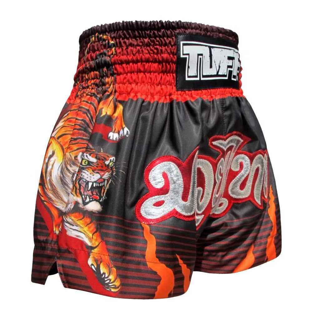 Tuff Muay Thai Shorts - MS 614 Black