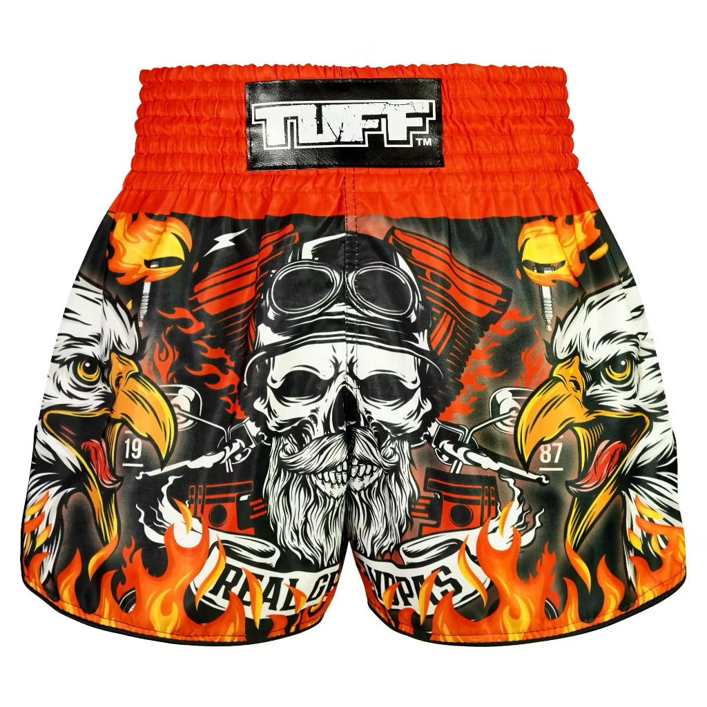 Tuff Muay Thai Shorts - RMS 108 Red