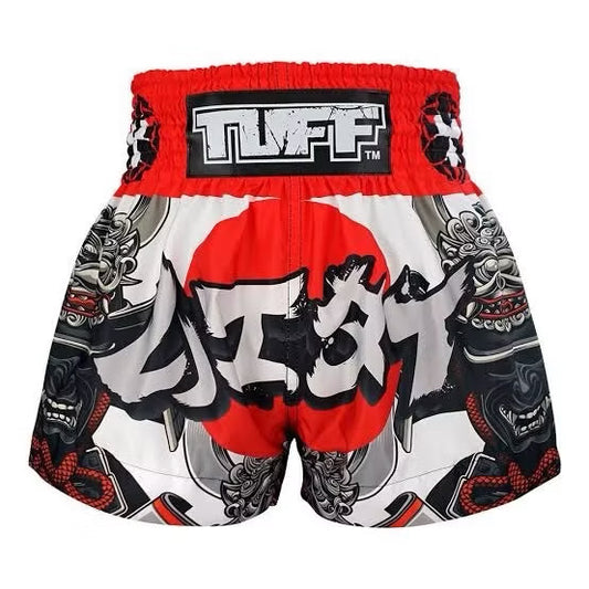 Tuff Muay Thai Shorts - MS 659 White