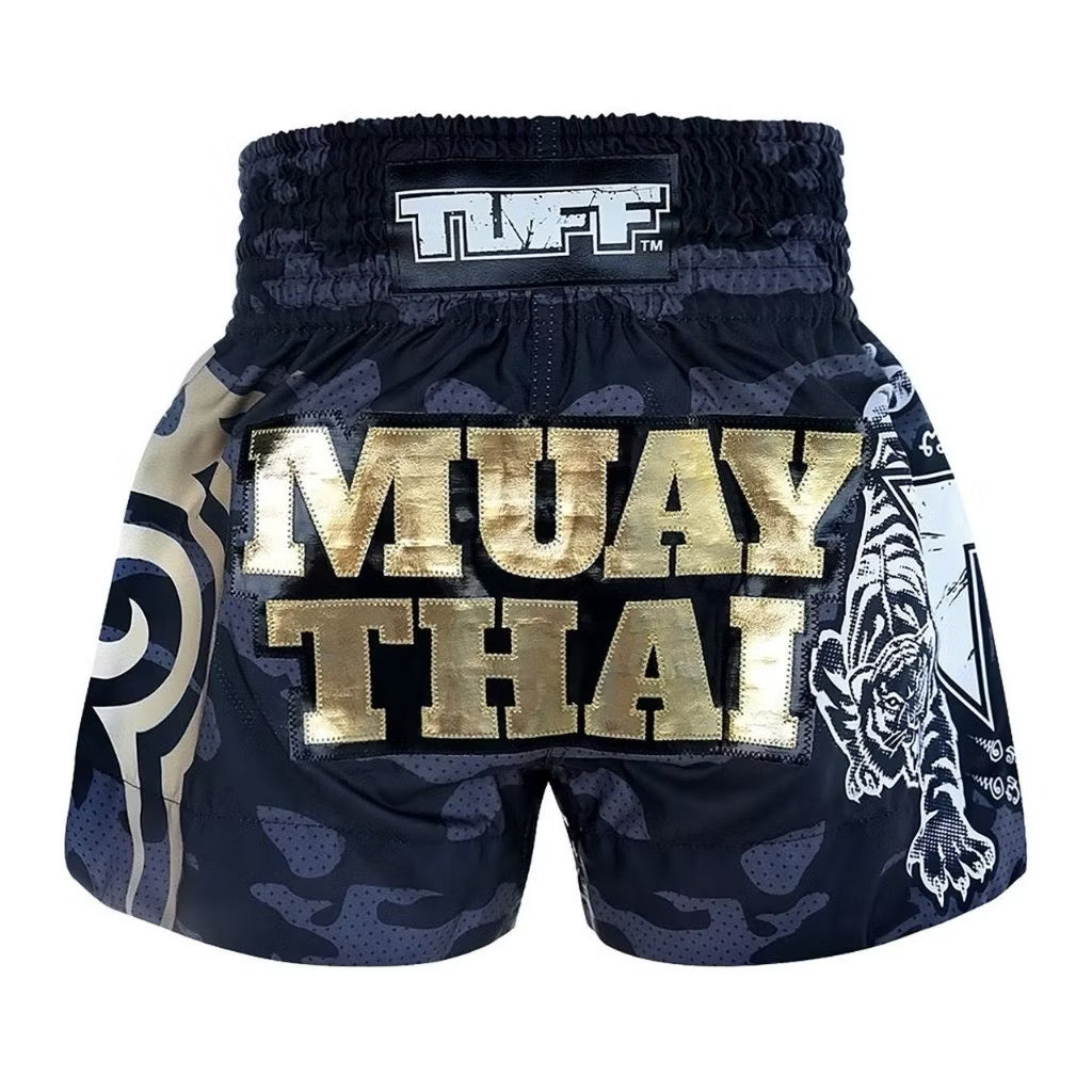 Tuff Muay Thai Shorts - MS 640 Black