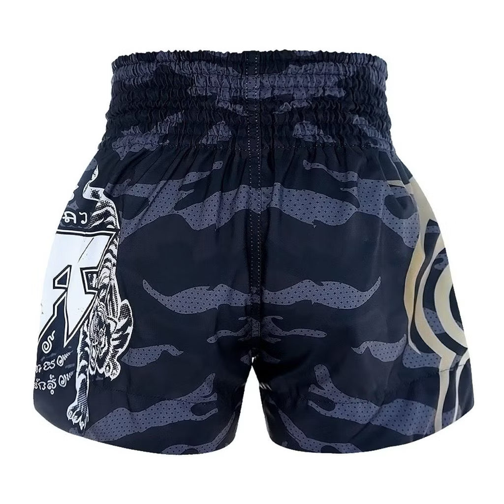 Tuff Muay Thai Shorts - MS 640 Black