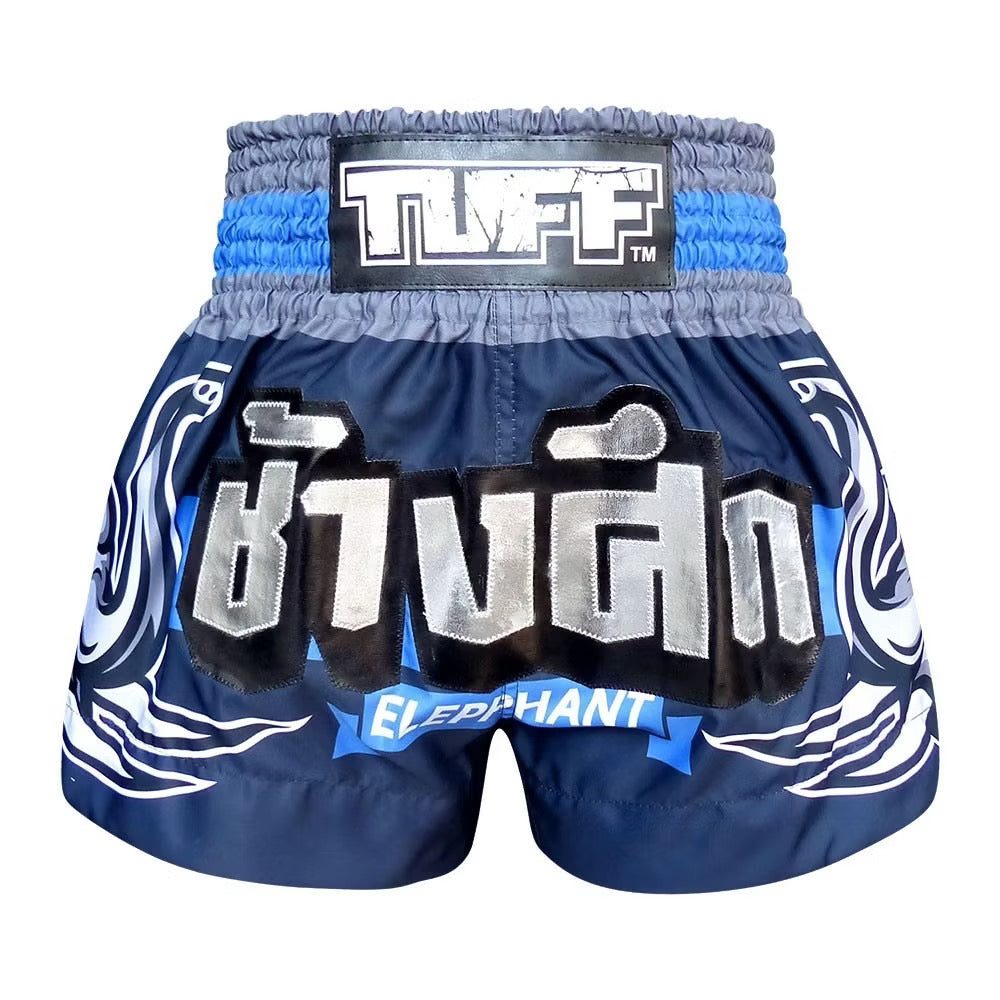 Tuff Muay Thai Shorts - MRS203 Navy Blue
