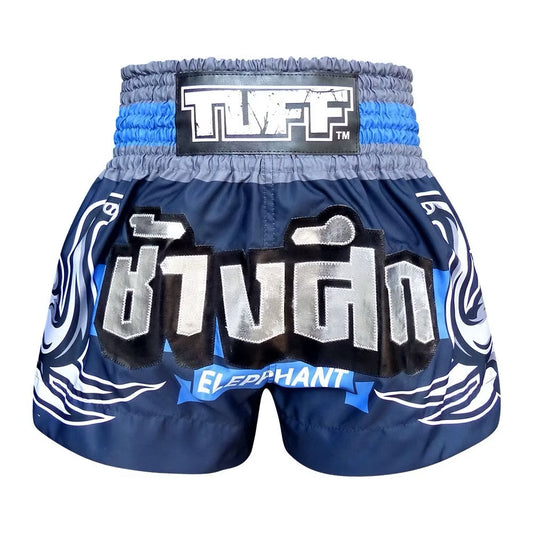 Tuff Muay Thai Shorts - MRS203 Navy Blue