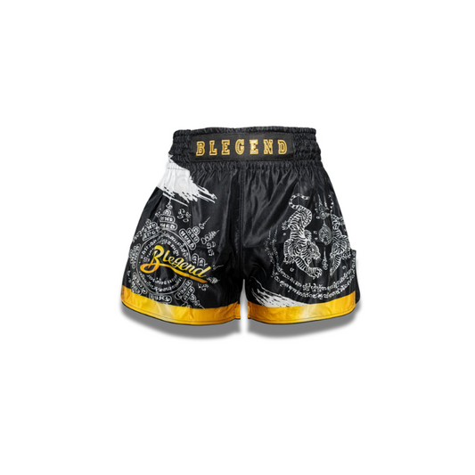 Blegend Boxing Shorts - Black Tiger